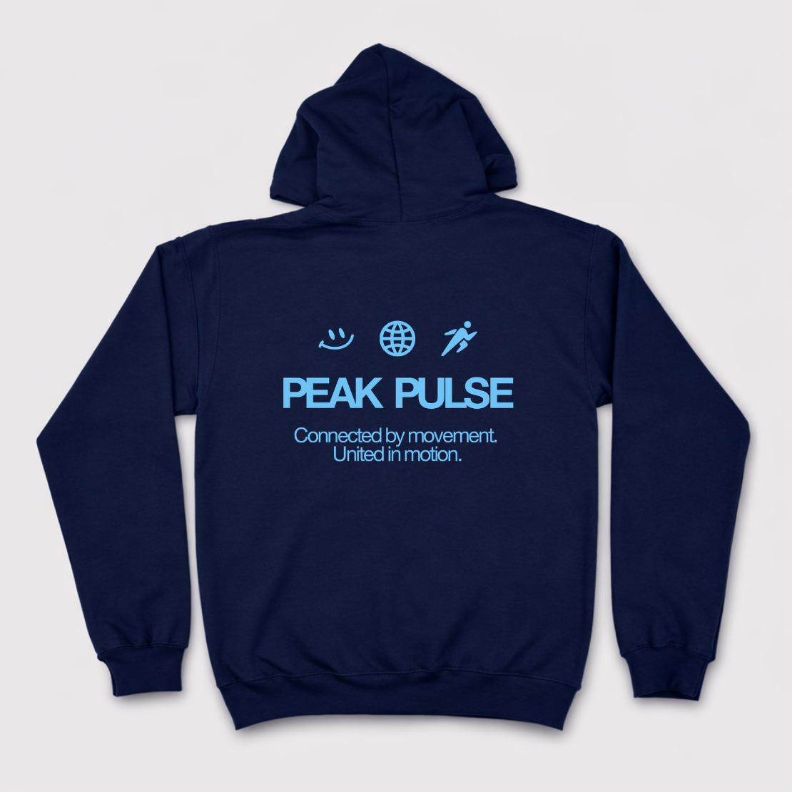 Connected by Movement - Navy / Powder Blue - LOCAL PICKUP - Peak Pulse