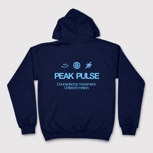 Connected by Movement - Navy / Powder Blue - LOCAL PICKUP - Peak Pulse