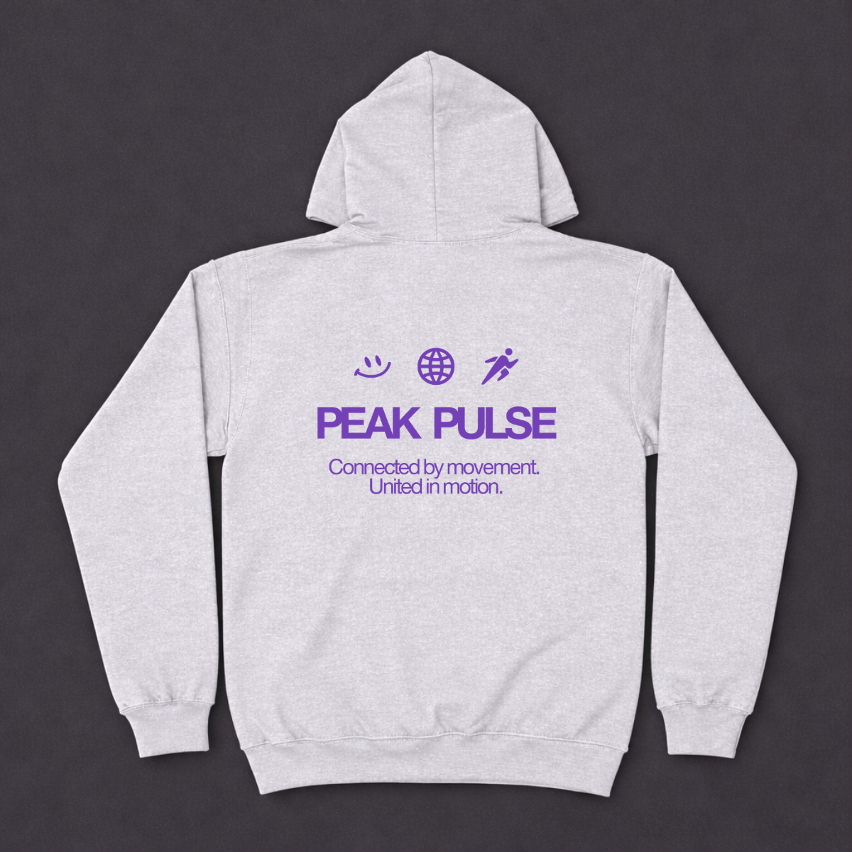 Connected by Movement - Grey / Purple - LOCAL PICKUP - Peak Pulse