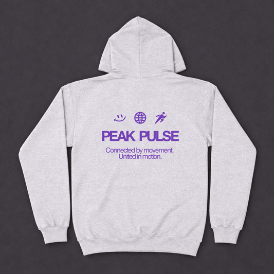 Connected by Movement - Grey / Purple - LOCAL PICKUP - Peak Pulse
