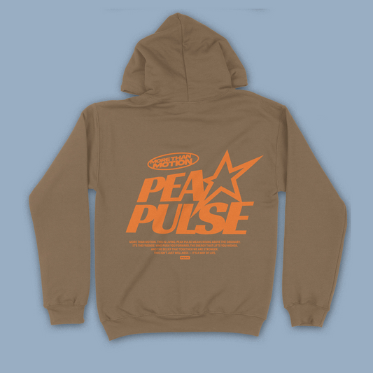 More than Motion Hoodie - Brown / Orange - LOCAL PICKUP