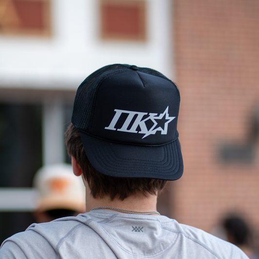 ΠΚΑ x Peak Pulse - Trucker Hat - Black - Peak Pulse